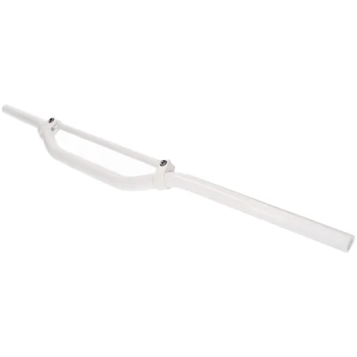 Lenkstange Lenker Enduro Aluminium mit Strebe weiß 22mm - 820mm 37336