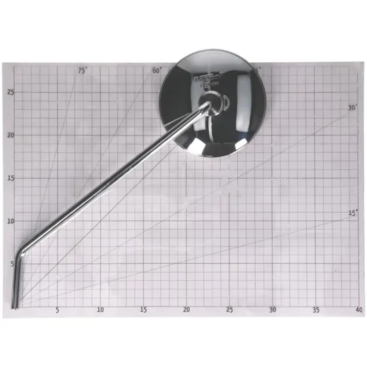 mirror left chromed for Vespa PX 125, 150, 200 38311_1
