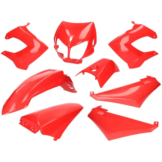 Verkleidungskit rot für Derbi Senda R, SM X-Treme, SM DRD 38429