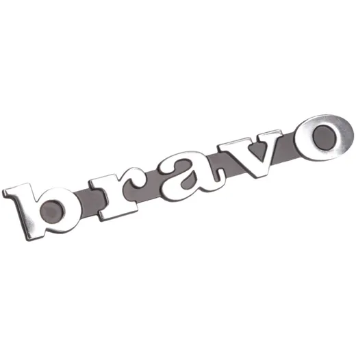 badge "bravo" to plug for Piaggio Bravo, Vespa Bravo 38799