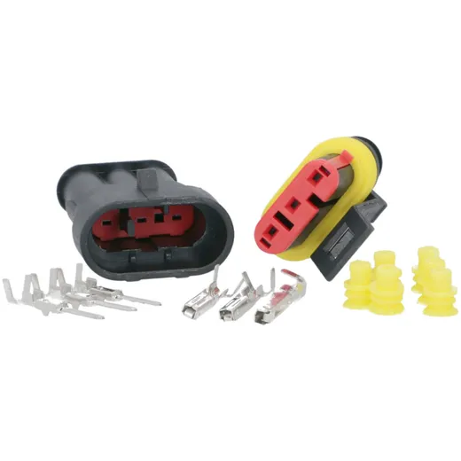 electrical wiring repair / connector kit waterproof 3-pin 39411