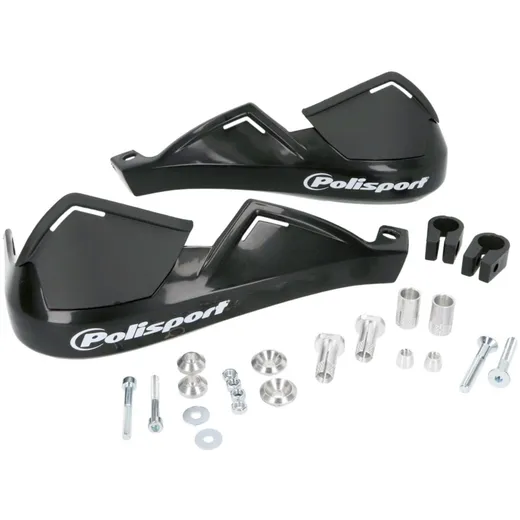 handguards Polisport Evolution Integral black for 22mm diameter handlebar 39861