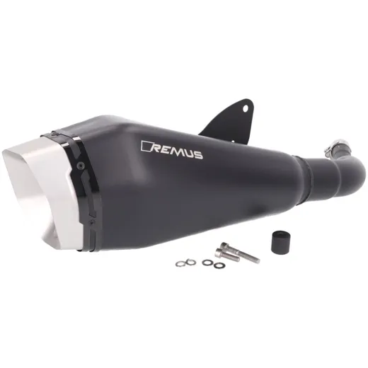 Schalldämpfer Auspuff REMUS RS schwarz für Vespa GTS, GTS Super 300 HPE Euro4 2019- 39887
