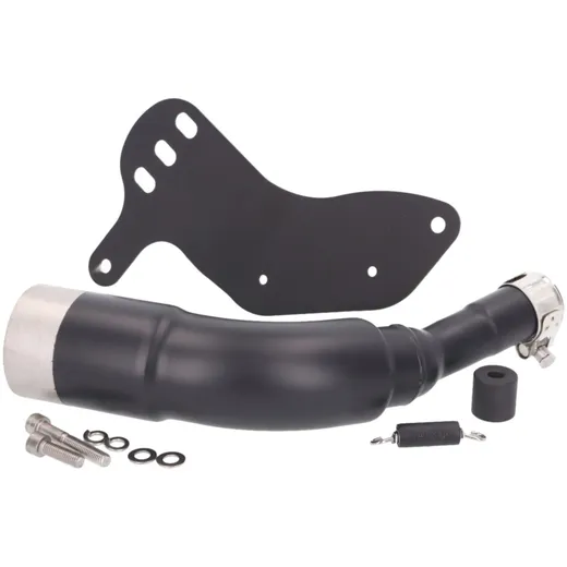 Schalldämpfer Verbindungsrohr / Befestigungskit Auspuff REMUS RS schwarz für Vespa GTS, GTS Super 300 HPE Euro4 2019- 39889