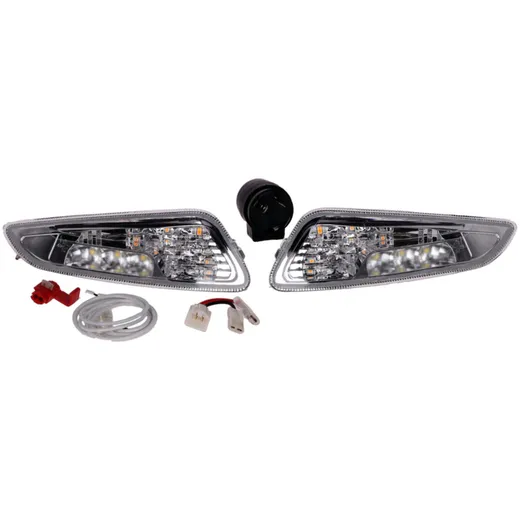 Indikator Blinker Set vorn Power1 LED klar mit Tagfahrlicht für Vespa Primavera, Sprint, Elettrica 40067