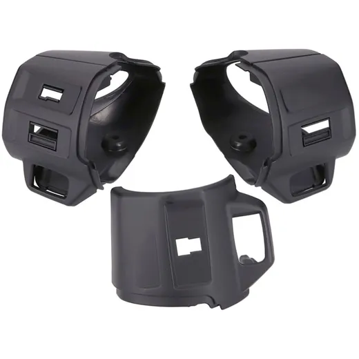 switch fitting set Power1 matt black for Vespa Primavera, Sprint 13-17 40068 switch fitting set Power1 matt black for Vespa Primavera, Sprint 13-17 40068