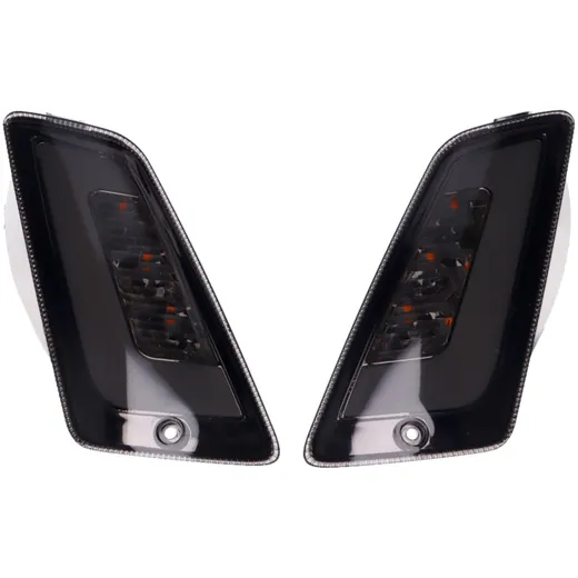 Indikator Blinker Set vorn Power1 LED rauchgrau getönt für Vespa GT, GTL, GTV, GTS 125-300 40080