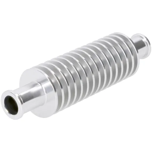 Durchlaufkühler / Minikühler Aluminium silber rund (133mm) 17mm Schlauchanschluss 40134 Durchlaufkühler / Minikühler Aluminium silber rund (133mm) 17mm Schlauchanschluss 40134