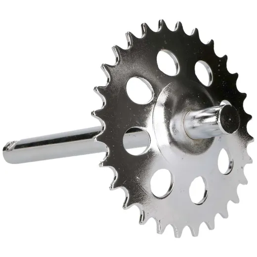 Tretkurbelwelle mit Ritzel 28 Zähne für Puch Maxi N, L, S 40_1