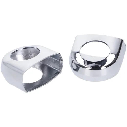 handlebar clamp cover chromed for Kreidler Florett, RS, RM, RMC, LF, LH 40276