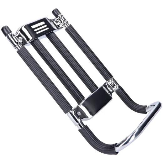 luggage rack chromed, black for Simson Schwalbe KR51/1, KR51/2, SR4-2, SR4-3, SR4-4 40377