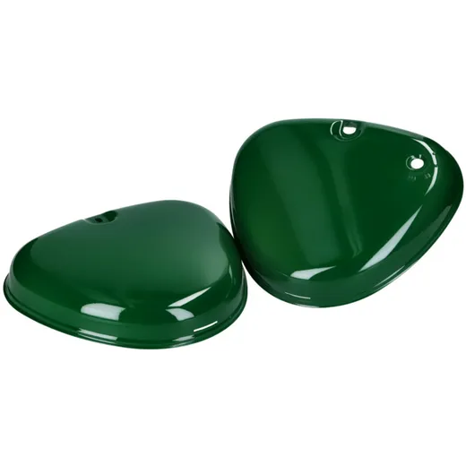 Benzintank und Seitendeckel Set billardgrün für Simson S50, _2