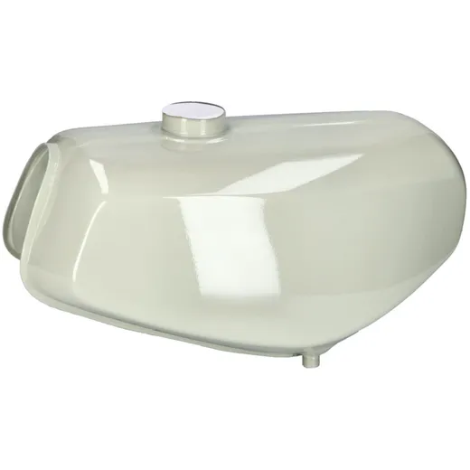 Benzintank und Seitendeckel Set atlasweiß für Simson S50, S5_1