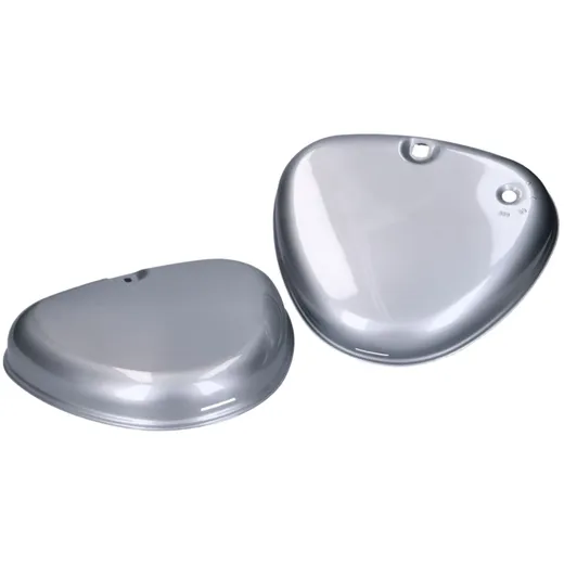fuel tank and side cover set silver metallic for Simson S50,_2