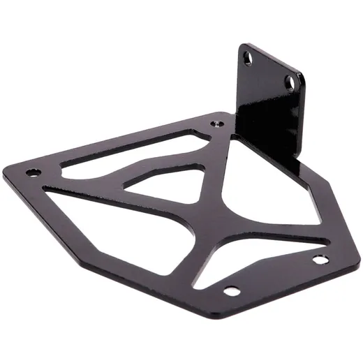 number plate holder 100x116 aluminium black 40599_1