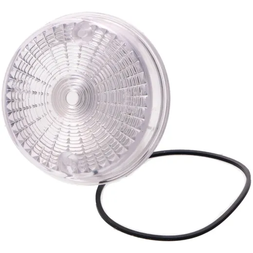 rear turn signal lens 80mm white for Simson S50, S51, S70, SR50, SR80, MZ TS 250, ETZ 125, ETZ 150, ETZ 250 40722