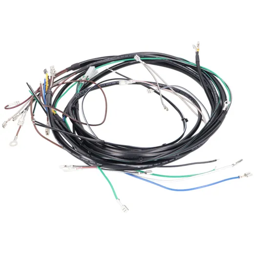 Kabelbaum / Kabelsatz mit Schaltplan für Simson S50, S51, S70 40801