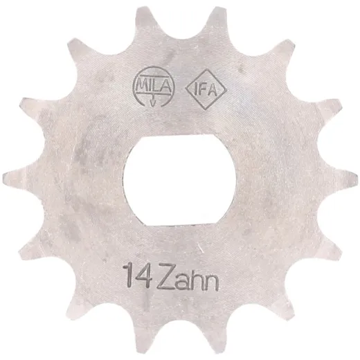 Kettenrad Ritzel / Kettenritzel 14 Zähne 1/2x5,4 für Simson S51, S53, S70, SR50, SR80, KR51/2 Schwalbe 40809