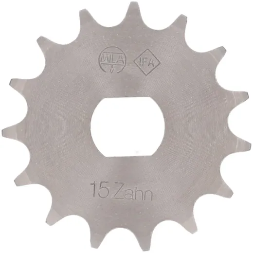 front sprocket 15 teeth 1/2x5.4 for Simson S51, S53, S70, SR50, SR80, KR51/2 Schwalbe 40810