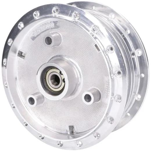 wheel hub aluminum w/ bearing for Simson S50, S51, S53, S70, S83, KR51/1 Schwalbe, KR51/2 Schwalbe, SR4-1 Spatz, SR4-2 Star, SR4
