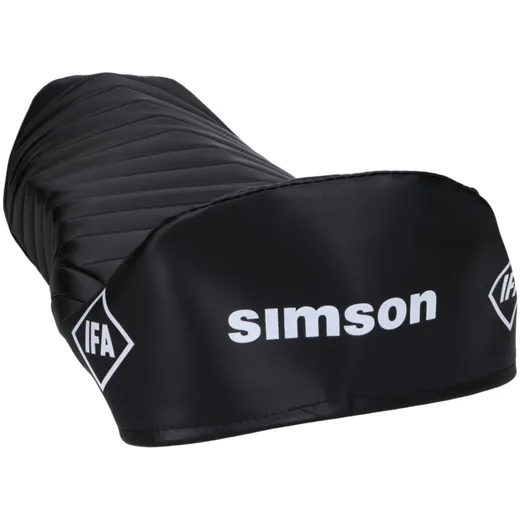 Sitzbezug strukturiert schwarz für Simson S51, S53, S70 Endu_2