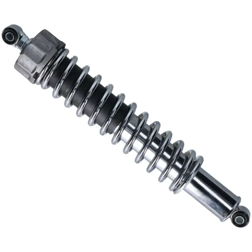 shock absorber 340mm chrome for Simson scooter SR50, SR80 40893