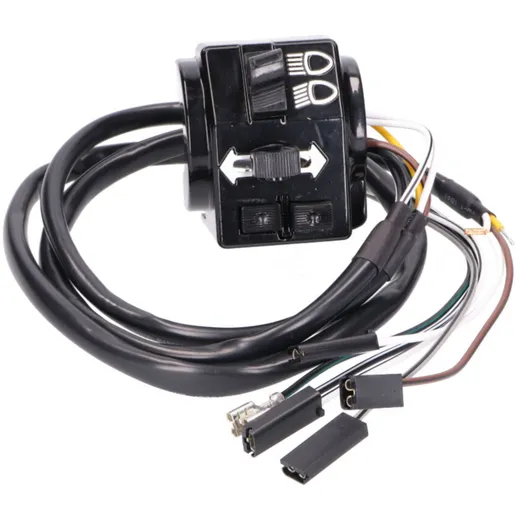 left-hand switch assy w/ harness for Simson S51, S53, S70, S83, SR50, SR80 40956