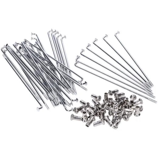 Speichen Satz 143,5mm M3,5 16 Zoll glänzend (blau verzinkt) für Simson S50, S51, S53, S70, S83, KR50, KR51/1, KR51/2 Schwalbe, S