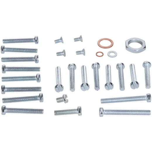 Normteile Set Motorgehäuse und Deckel Befestigungsset für Simson S51, S53, S70, S83, SR50, SR80, KR51/2, M531, M541, M741 41449