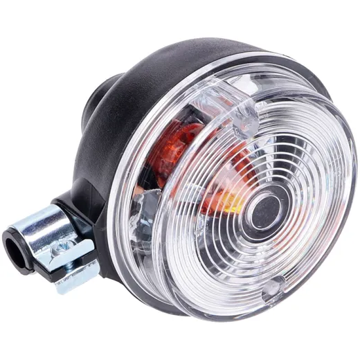 Blinker hinten 80mm weiß für Simson S50, S51, S70, SR50, SR80 41704