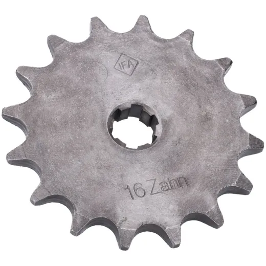 sprocket 16 tooth old type for Simson S50, SR4-1, SR4-2, SR4-3, SR4-4, KR51/1 Schwalbe, Star, Sperber, Spatz, Habicht 41743