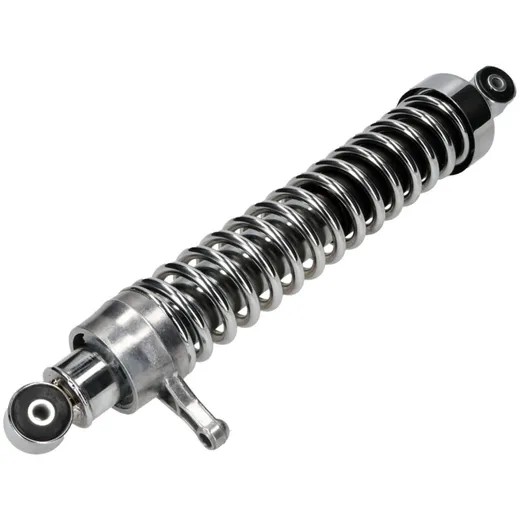 Federbein Enduro hinten links mit Chromzierkappe (2,5cm verlängert) für Simson S51, S53, S70, S83 41816 Federbein Enduro hinten links mit Chromzierkappe (2,5cm verlängert) für Simson S51, S53, S70, S83 41816