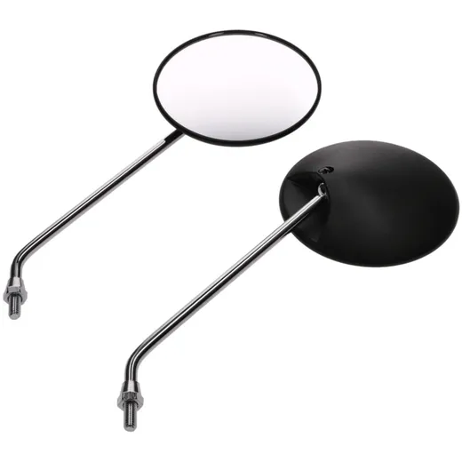 mirror set M8 thread round shape 120mm for Simson S50, S51, S53, S70, S83, SR50, SR80, KR51/2 41829