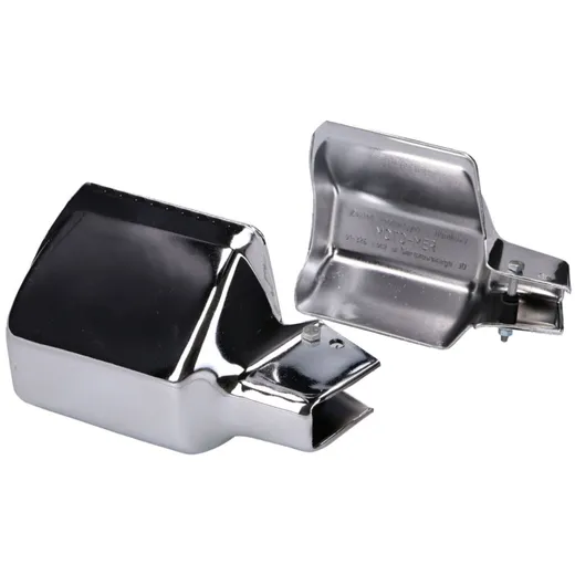 Handschutz / Protektoren Set Chrom für Simson S50, S51, S53, S70, S83, SR50, SR80 41839