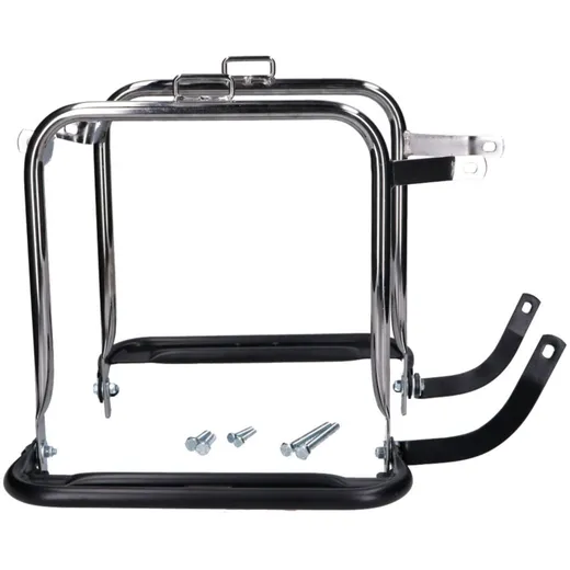 luggage rack set right and left, chromed for Simson S50, S51_1
