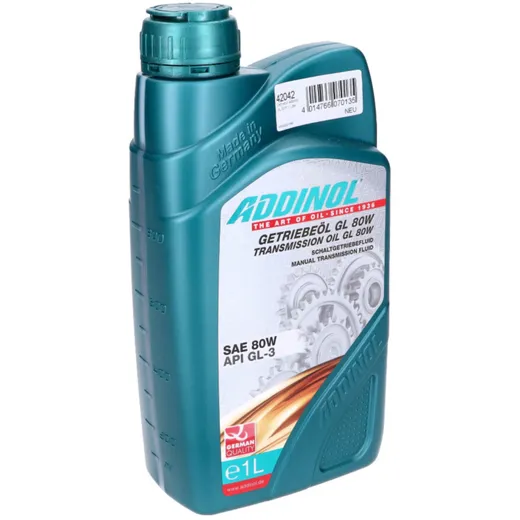 Getriebeöl GL Addinol 80W 1 Liter 42042 Getriebeöl GL Addinol 80W 1 Liter 42042