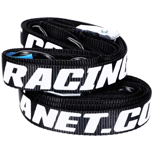 Spanngurte Set Racing Planet 35mm mit Haken - 2 Stück 42110_1