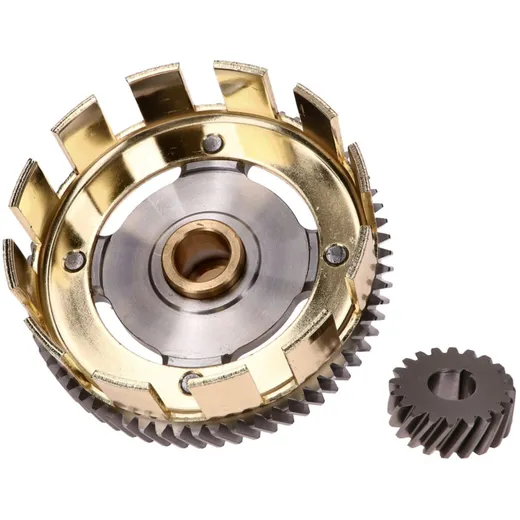 Primärtrieb Tuning Kupplungskorb erleichtert Stufe 1 mit Antriebsritzel 65/20 für Simson S51, S53, S70, S83, SR50, SR80, KR51/2 Primärtrieb Tuning Kupplungskorb erleichtert Stufe 1 mit Antriebsritzel 65/20 für Simson S51, S53, S70, S83, SR50, SR80, KR51/2