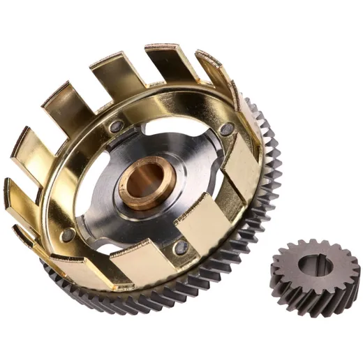 clutch basket tuning lightweight stage 2 w/ sprocket 65/20 for Simson S51, S53, S70, S83, SR50, SR80, KR51/2 Schwalbe 42166