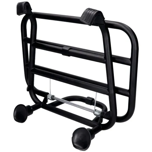 Gepäckträger vorne schwarz klappbar für Vespa PX, LML 42444_2