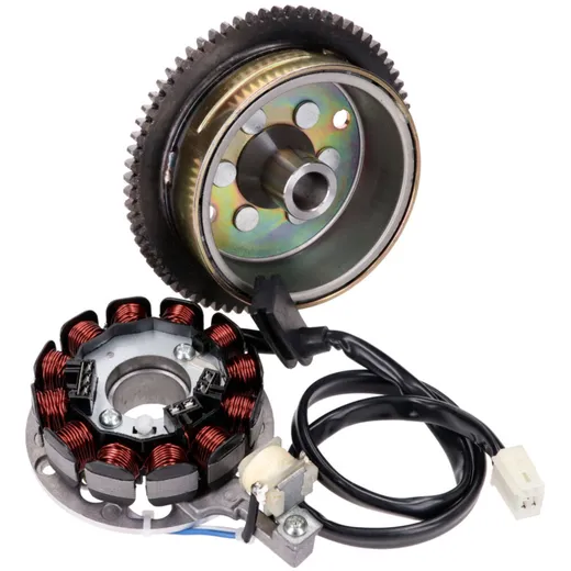 alternator stator and rotor for Minarelli AM6 Moric / Power up w/ E-start 42516