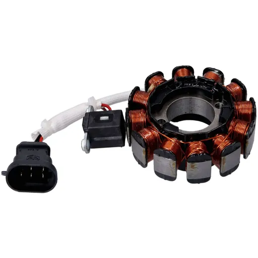 Ankerplatte Lichtmaschine Stator 12 Spulen für Piaggio 4T 3V Euro4 42525