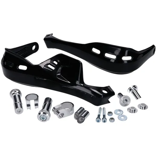 handguards / hand protector set Integral black for 22mm diameter handlebar 42617-BK