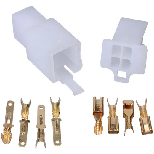 Stecker Satz Kabelverbinder 4 Pins 2,3mm 10-teilig 42694