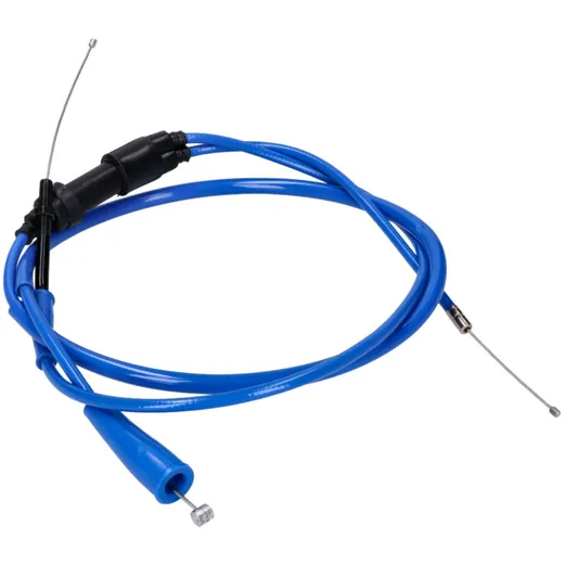 Gasseil Gaszug komplett Doppler PTFE blau für Derbi Senda 00-, Gilera SMT, RCR -05 42833-B
