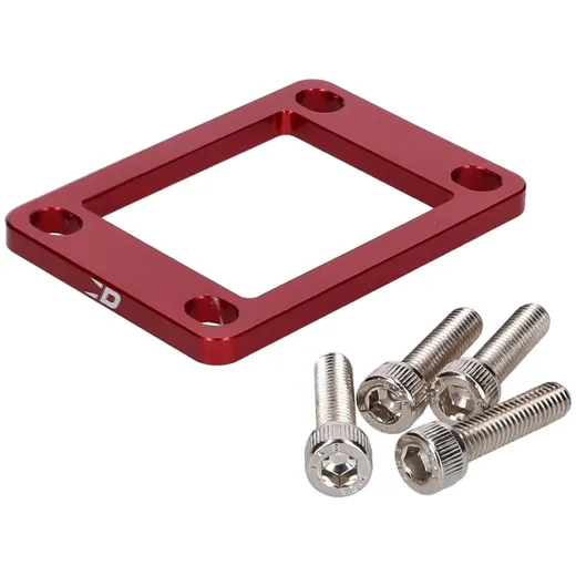 Ansaugspacer Doppler 5mm rot für Minarelli AM, Derbi EBE, EB_1