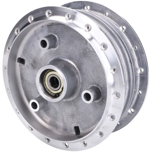Radachse Radnabe Aluminium CNC verstärkt für Simson S50, S51, S53, S70, S83, KR51 43036