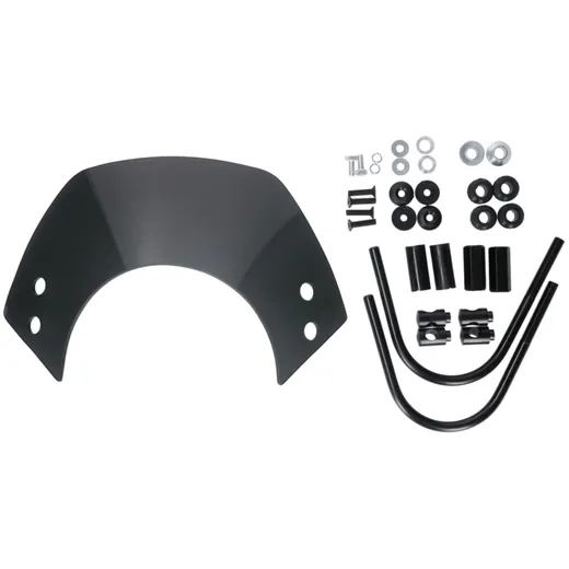 Verkleidung Windschild kurz getönt mit Halterung für Vespa GT, GTS 43040