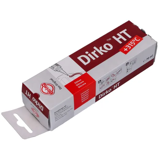 Dichtmasse Dirko HT Silikon rot +315°C 70ml 43148_1