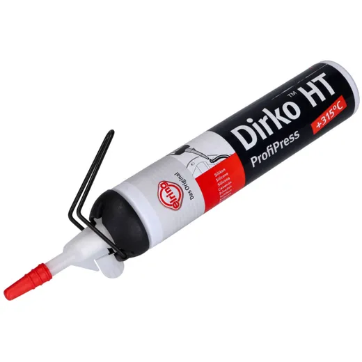 sealant Dirko HT silicone ProfiPress black +315°C 200ml 43149
